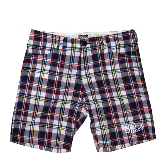 【40%OFF】SILLY GOOD シリーグッド IVY CHECK SHORTS チェック柄ショーツ ショートパンツ 短パン 半パン 【HAKAIHAYABUSA ハカイハヤブサ】｜チルプロダクト