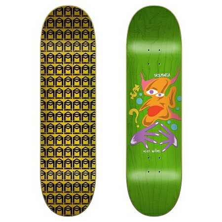 楽天市場】7.75 SK8MAFIA スケートマフィア WET DECK デッキ 板