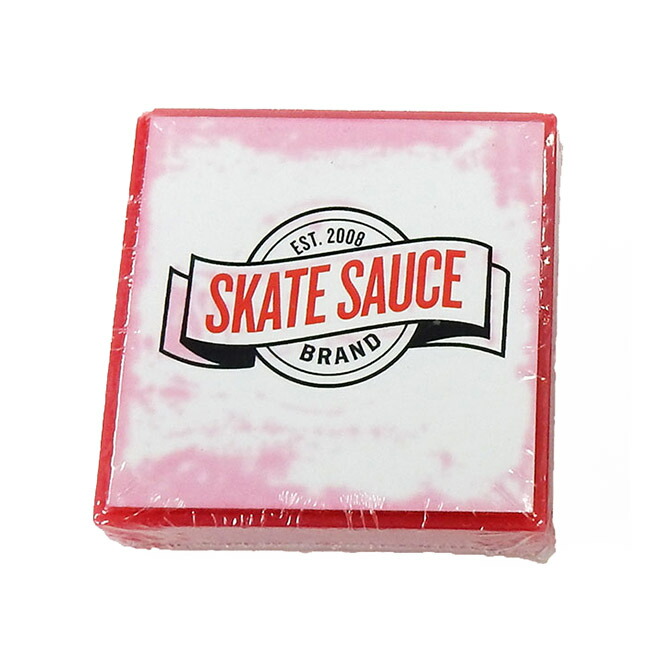 【楽天市場】SKATE SAUCE(スケートソース) STREET LEAGUE公認 PREMIUM WAX 7×7×2.5cm スケート