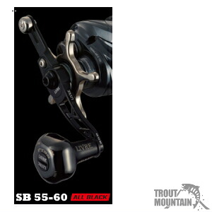 【貨物輸送無料】【お取り寄せ】リブレ（メガテック）SB 55-60 B続きもの（エスビー 55-60 B続きもの）【オール黒いこと】【真っただ中中毒者付】ベイト用
