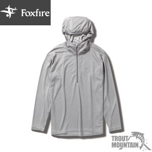 【貨物輸送無料】【お取り寄せ】FoxfireTSウールハーフジップフーディ (Men\u0027s)TS Wool Half Zip Hoody（フォックスファイヤー/フォックスファイアー）