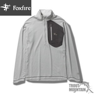 【貨物輸送無料】【お取り寄せ】FoxfireTSウールハーフジップ (Men\u0027s)TS Wool Half Zip（フォックスファイヤー/フォックスファイアー）