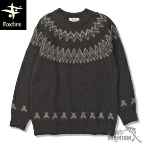 【送料無料】【お取り寄せ】 Foxfire フィッシングノルディックセーター（Fishing Nordic Sweater） （フォックスファイヤー/フォックスファイアー）