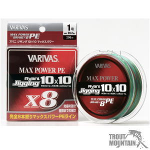 【お取り寄せ】バリ2階建てバス［VARIVAS］アバニ ジギング10×10 マックス力強さPE X8【500m】