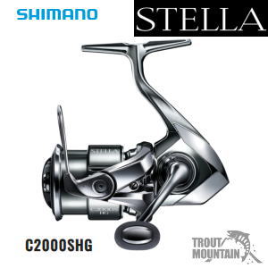【貨物輸送無料】【お取り寄せ】シマノ 22中心柱22 STELLA C2000SHG  【スピニングリール】（4969363043849）