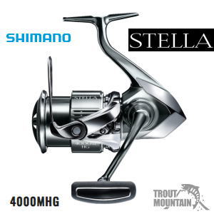 【貨物輸送無料】【お取り寄せ】シマノ 22中心柱22 STELLA 4000MHG  【スピニングリール】（4969363043955）