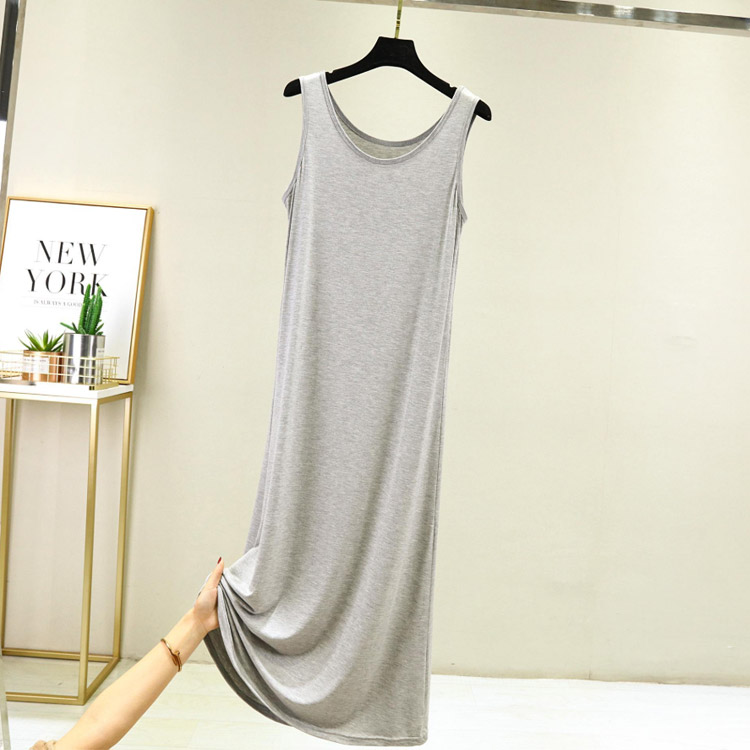 キャミソール ペチコート 3丈さ選べる インナーウエア インナーワンピース シンプル スリップ タンクトップ ノースリーブ パジャマ ブラ紐隠し ペチ ワンピース レディース ワンピース 下着 夏 無地 肌着 透け防止 部屋着 最新最全の ワンピース
