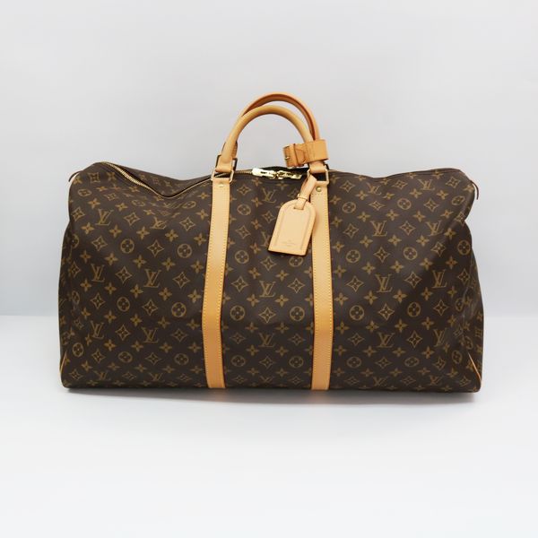 LOUIS VUITTON ルイ・ヴィトン ブラウン キーポル60 20376708 旅行