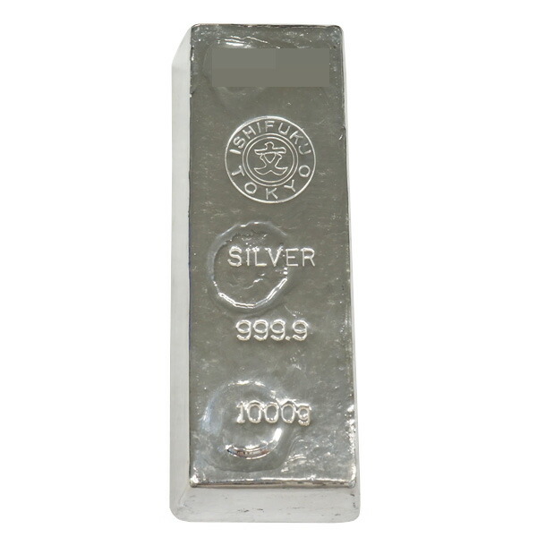 楽天市場】純銀 インゴット バー 1kg APRE SILVER 銀地金 品位999.9 