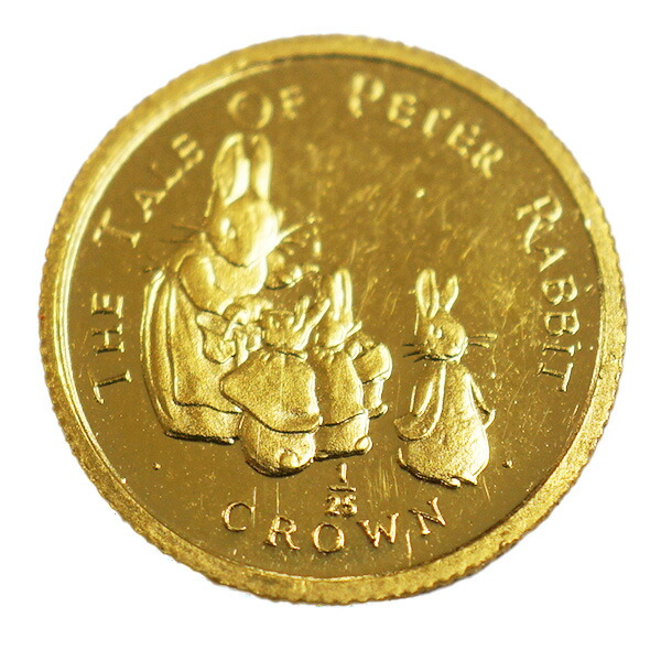 楽天市場】【中古B/標準】 貨幣 ピーターラビット 金貨 コイン