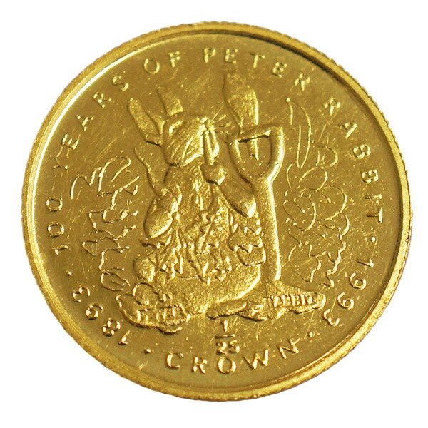 楽天市場】【中古B/標準】 貨幣 ピーターラビット 金貨 コイン