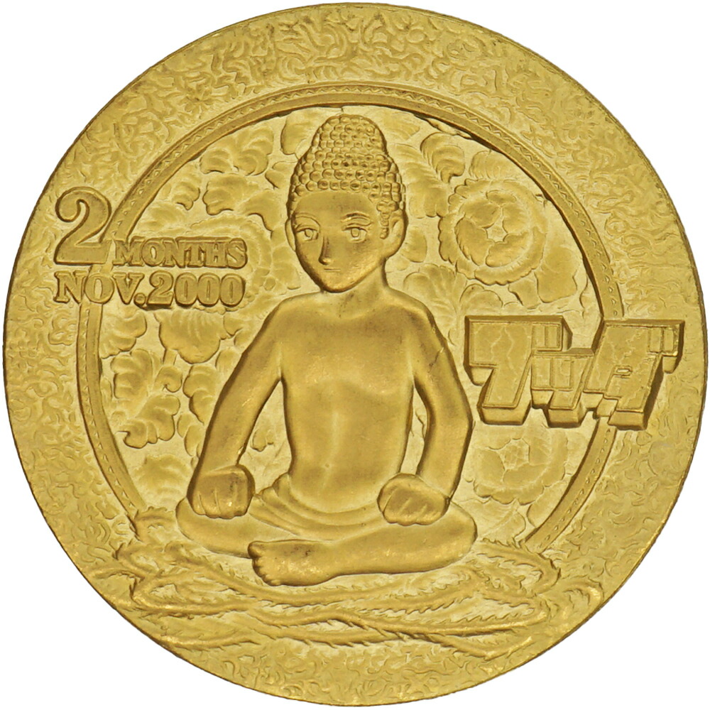 【中古AB/使用感小】 メダル 純金 手塚治虫 21世紀カウントダウン 限定版美術メダル・コレクション ブッダ 19g K24 24金   20520045075