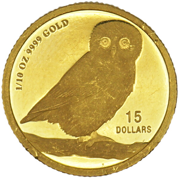 楽天市場】【中古B/標準】 24金 メイプルリーフ 金貨 1/10オンス