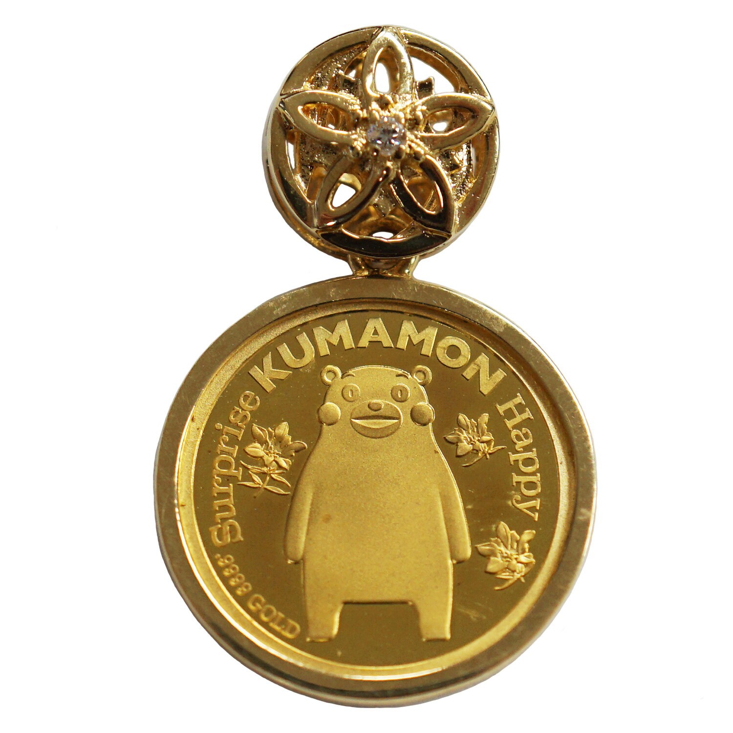 楽天市場】K24 金貨 純金 くまモンデビュー10周年記念 公式カラー金貨