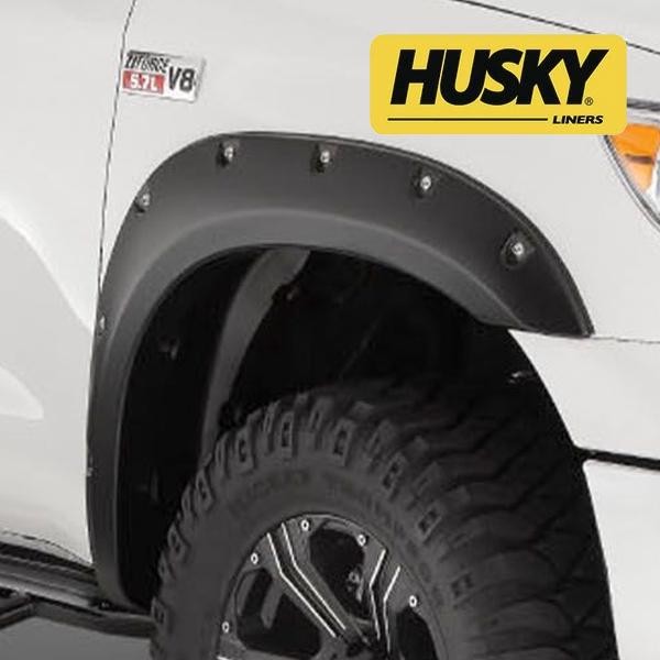 【HUSKY LINERS 正規品】07-13y トヨタ タンドラ オーバーフェンダー/ポケットスタイル マットブラック フェンダーフレア 1台分セット 2803911 ハスキーライナーズ｜トラックチューナーズ店