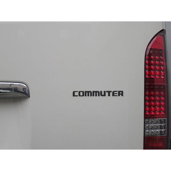 楽天市場 トヨタ純正 Commuter エンブレム シール ステッカー ハイエース コミューター 0系 リアエンブレム 1型 2型 3型 4型 5型 海外 輸出仕様 Toyota Hiace トラックチューナーズ楽天市場店
