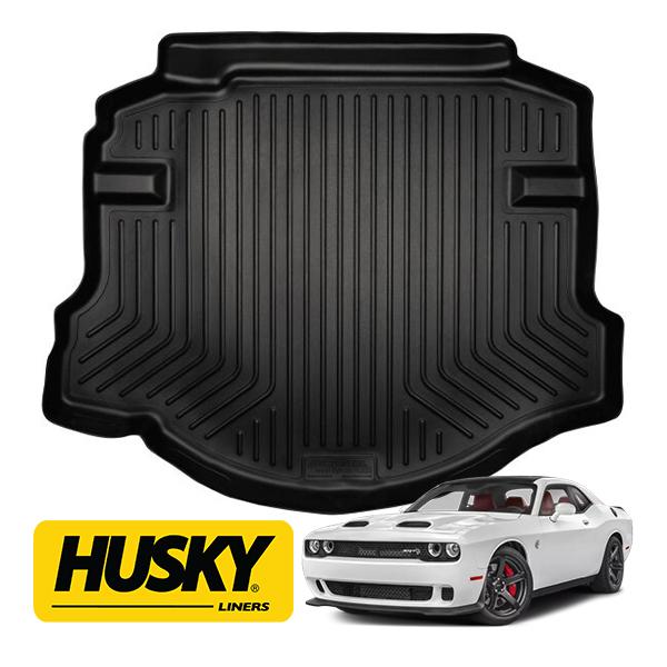 【HUSKY LINERS 正規品】WETHERBEATER オールウェザー トランクライナー ラゲッジマット カーゴマット カーゴプロテクター ブラック 40021 08-23y ダッジ チャレンジャー ハスキーライナーズ｜トラックチューナーズ店