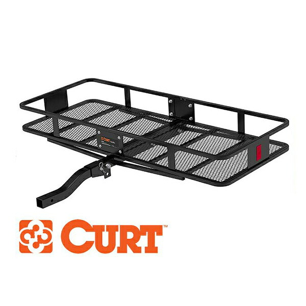 【CURT正規品】カート 2インチ角ヒッチメンバー汎用 カーゴキャリア ヒッチカーゴ 折りたたみ式 リアバスケット 18153｜トラックチューナーズ店