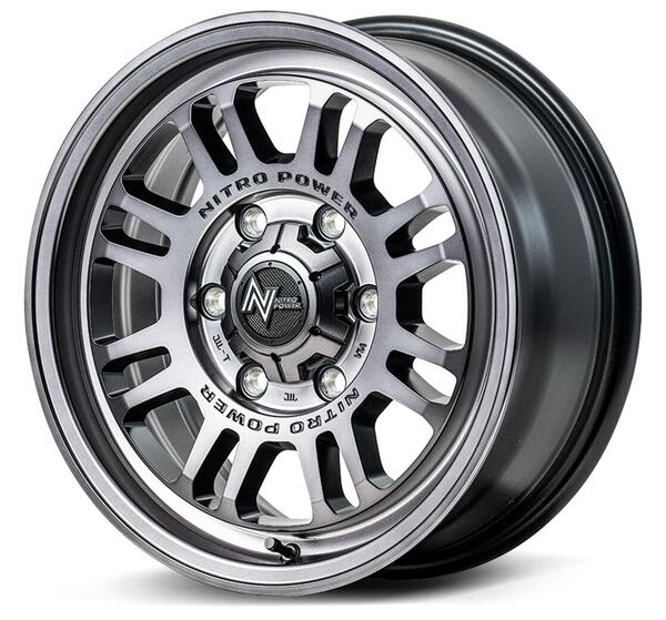 【ハイエース用ホイール MID NITRO POWER M16 ASSAULT 16×6.5Jインセット38 6穴 PCD139.7 スティールクリア】　新品　送料無料　単品　ワイルド　ドレスアップ　カスタム 30,511円