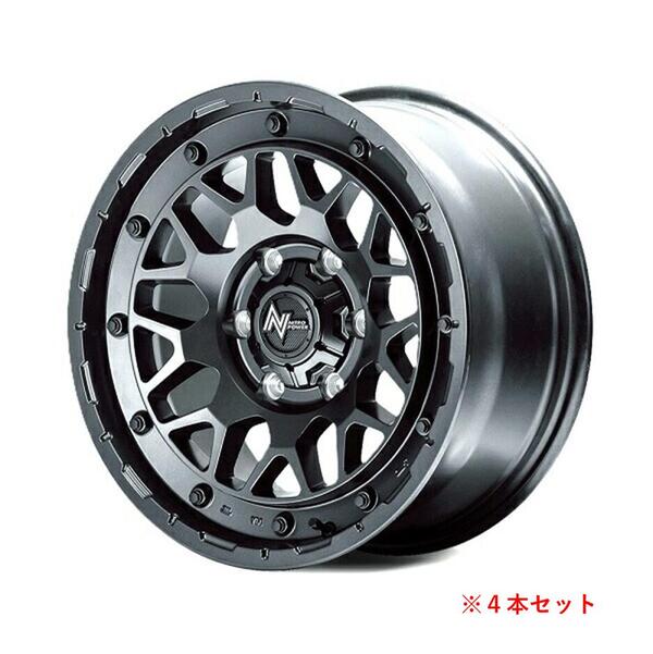 【ハイエース用ホイール MID NITRO POWER M29 STINGER 16×6.5Jインセット38 6穴 PCD139.7 バレルブラック 4本セット】 新品 送料無料 単品 ワイルド ドレスアップ カスタム