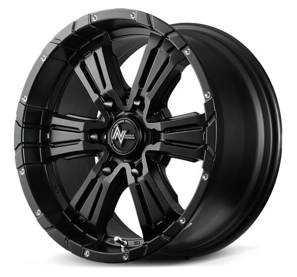 楽天市場】【ハイエース用ホイール MID NITRO POWER JAVELIN 16×6.5J 