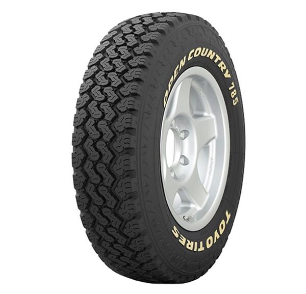 TOYO TIRES トーヨータイヤ 「OPEN COUNTRY 785」単品　1本　LT215/85R16 110/107S アイボリーホワイトレター｜カネタグループ　トラックショップ