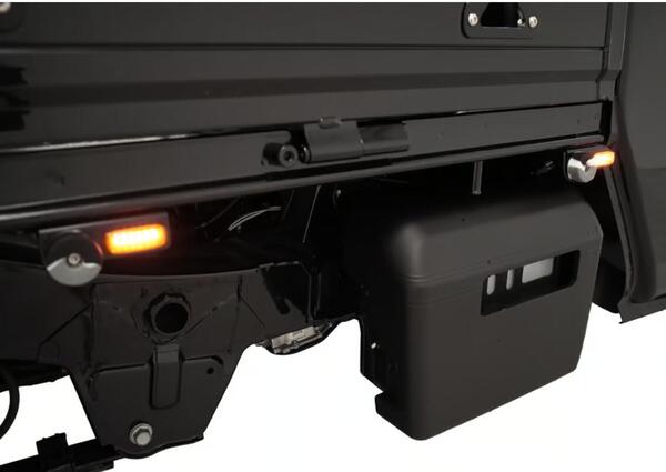 【HARD CARGO　ハイゼットジャンボ S500P/S510P専用　LEDサイドマーカー　スモークアンバー　1個】ハードカーゴ　軽トラ　荷台　カスタマイズ
