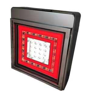 【花魁　LEDテールランプ　角　バックランプタイプ】 トラック　テールランプ　24V用　OKBC-01｜カネタグループ　トラックショップ