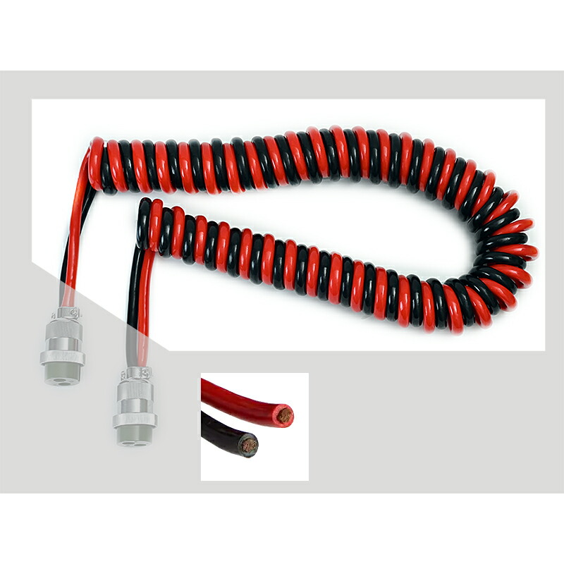 【ふそう用トレーラーケーブル】 20-6 ふそうスーパーグレート用7極電源ジャンパケーブル