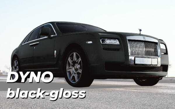 【DYNOblack-gloss／ダイノブラックグロス(60)1524mm幅X15m 1本】STEK エステック プロテクションフィルム PFF 自動車用 dyno-black-gloss PPF 光沢黒仕上げ 傷つきにくい 撥水性 汚染防止 セルフヒーリング 石くずや液体からの保護 カラー