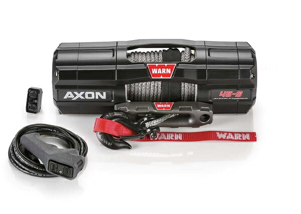 WARN ウォーン 電動 ウインチ AXON45-S シンセティック ロープ アクソン45S 4500ポンド ウオーン 101140｜TRUCKSトラックス