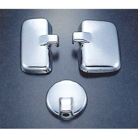 送料無料 デザインが冴えるjet製 メッキミラーカバー3点セット 三菱ふそう4トンnewファイター 複合曲面サイドミラー車 三菱ふそう4トンベストワンファイター 複合曲面サイドミラー車 Painfreepainrelief Com