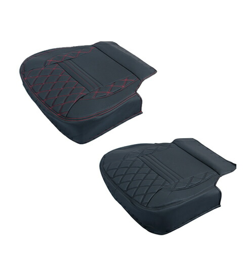 【ポイント10倍 ★4/4 20:00～4/10 1:59限定】【シートカバーCOMBI　汎用　座面のみ】トラック用品 トラック用 トラック シートカバー ダブルステッチ　ダブルキルト　赤ステッチ　黒ステッチ　ステッチ　糸黒　糸赤　JET　ジェットイノウエ　ジェット　ブラック　車種別