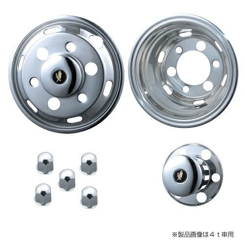 【ポイント10倍 ★4/14 20:00～4/17 9:59限定】【3.5ｔ～4ｔ車用】【JETホイールライナーセット（中型車用）】汎用　かぶせ式