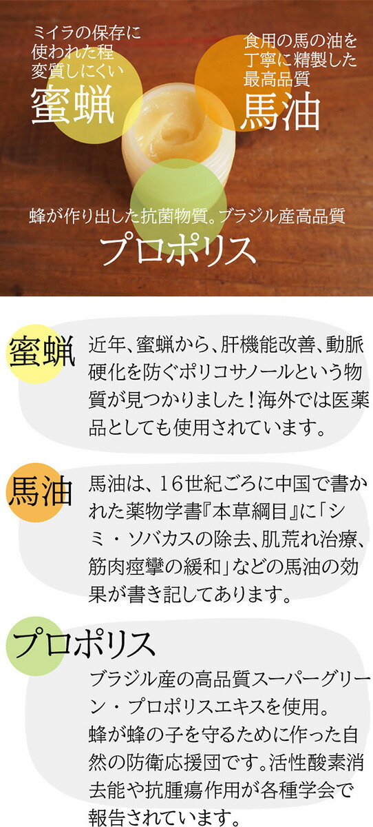 原材料は食べられる天然成分100%プロポリスペーストクリームバーム塗るかゆみ肌荒れ粘膜デリケートゾーン肛門ステロイドニキビ吹き出物オムツかぶれ痔膣やけど口内炎高齢者自然治癒力サポートの力強い味方
