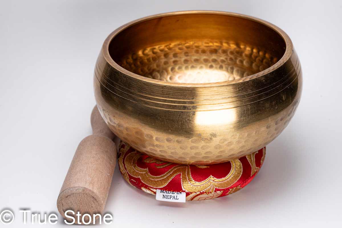 【 シンギングボウル/ドニパトロ 】　密教法具　手造彫金　刻印有　経世紀響音 楽天市場】ネパール製 シンギングボウル 484g スティック