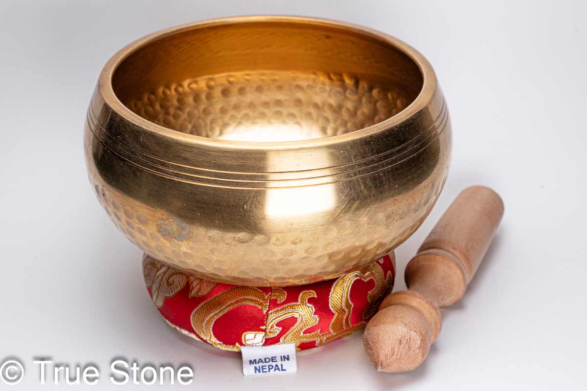 楽天市場】ネパール製 シンギングボウル 535g スティック
