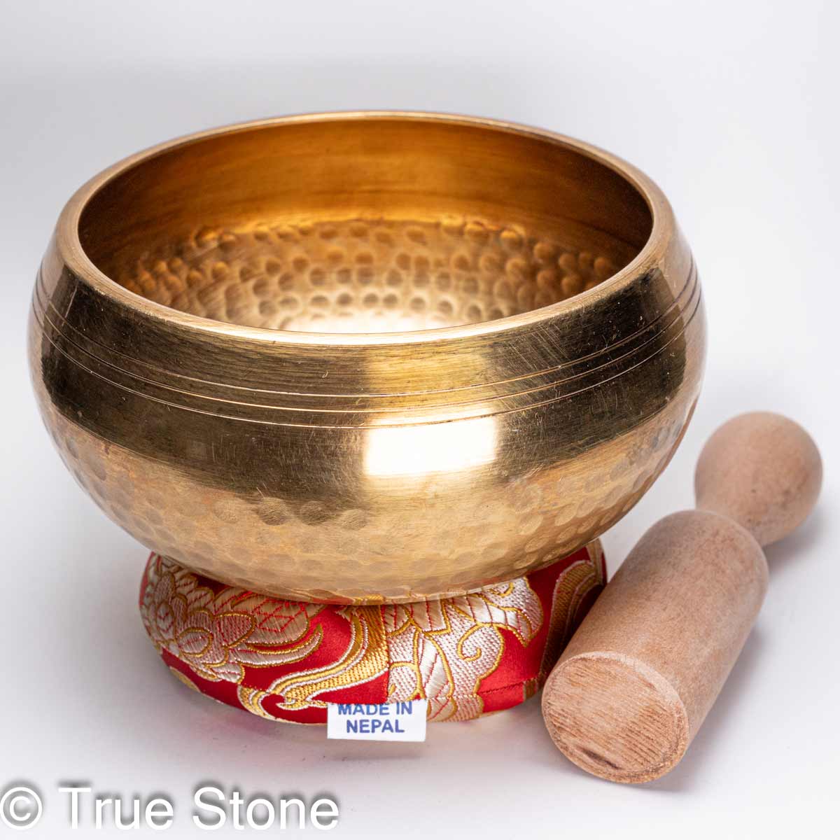 楽天市場】ネパール製 シンギングボウル 535g スティック