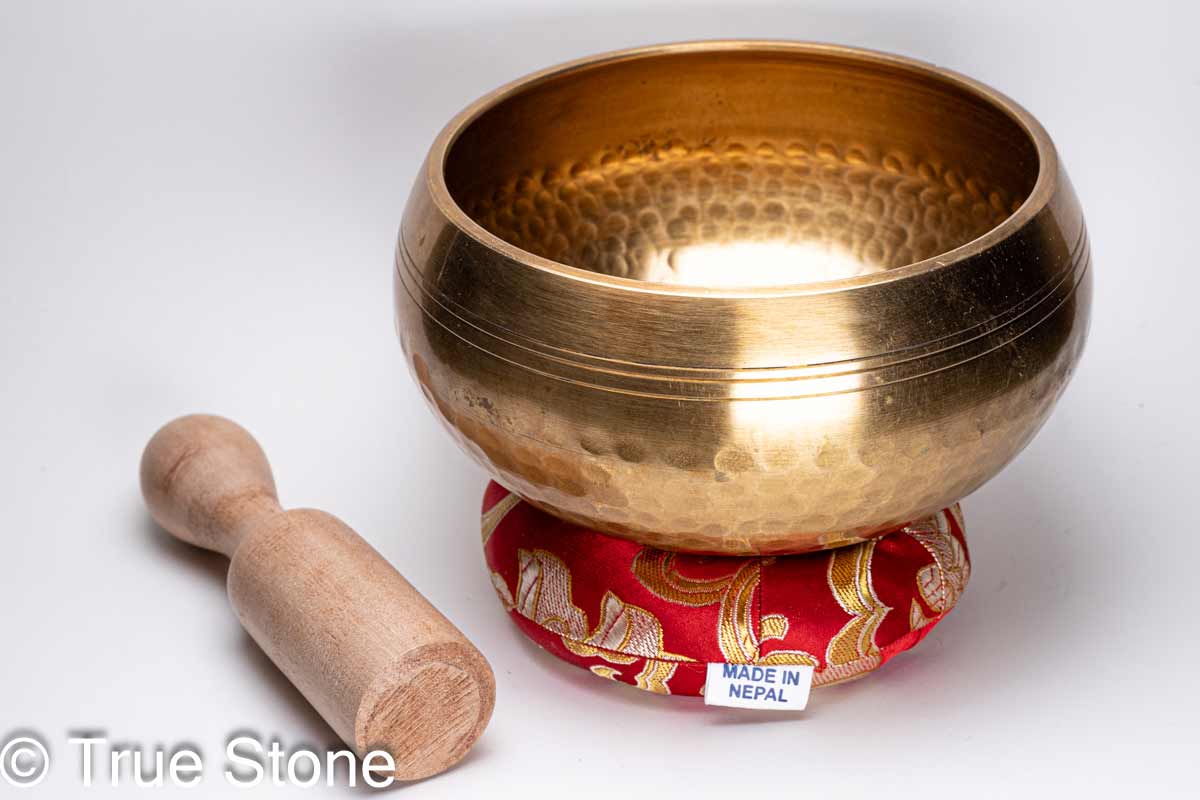 楽天市場】ネパール製 シンギングボウル 540g スティック