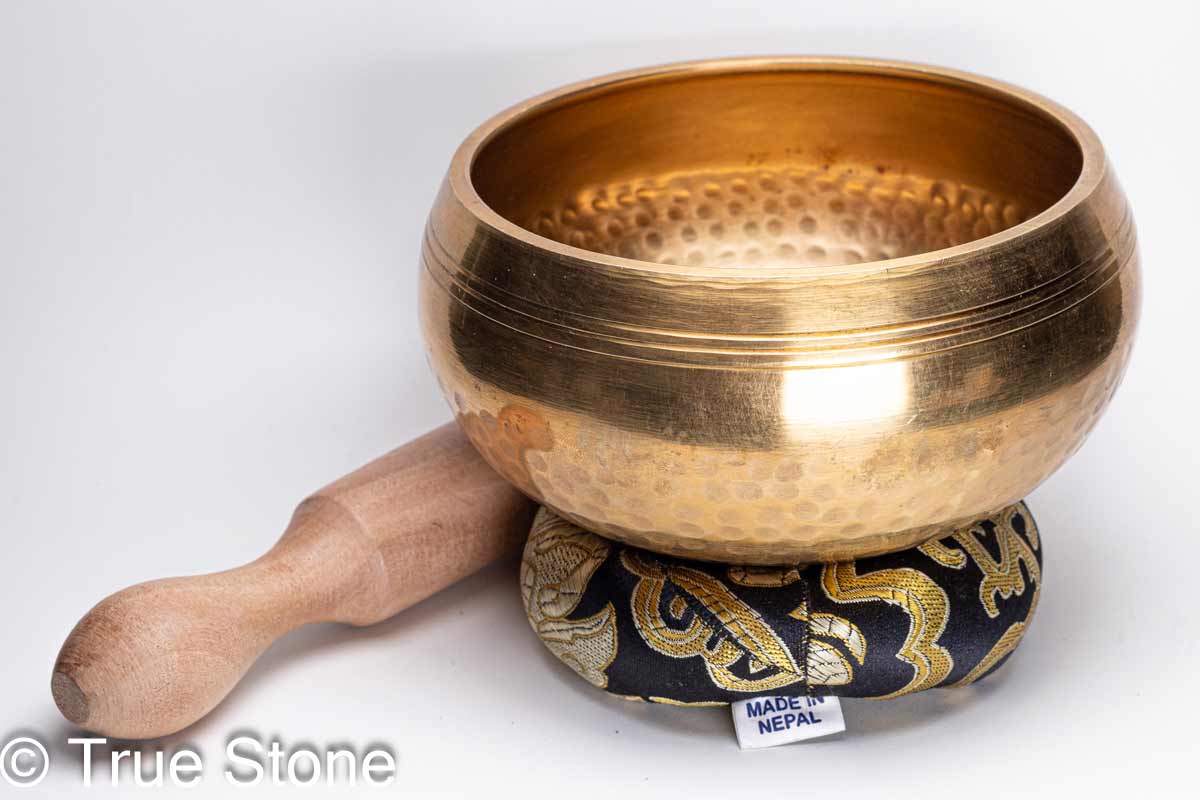 楽天市場】ネパール製 シンギングボウル 540g スティック
