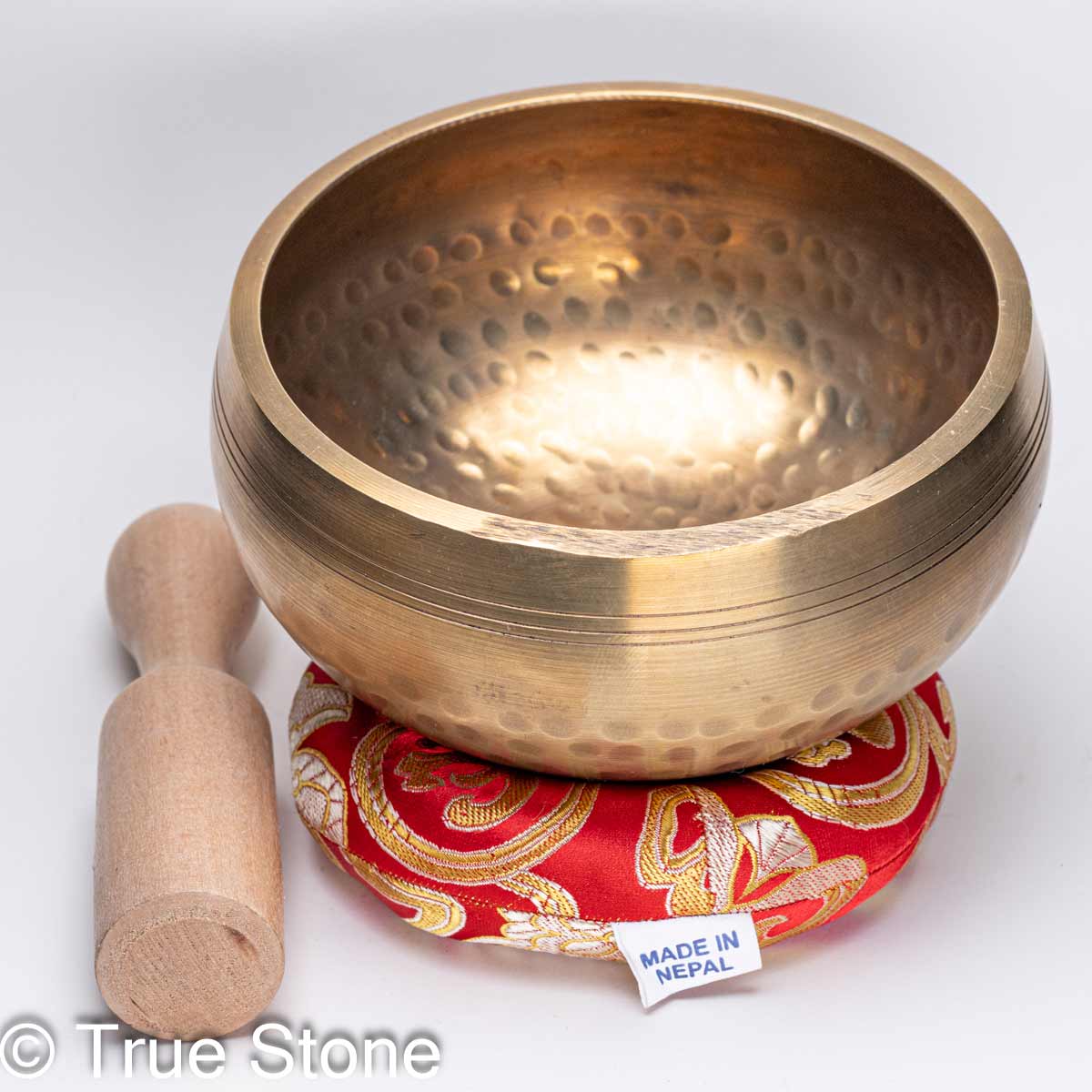 楽天市場】ネパール製 シンギングボウル 535g スティック