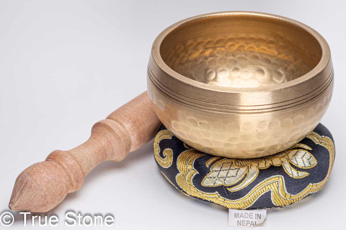 楽天市場】ネパール製 シンギングボウル 540g スティック