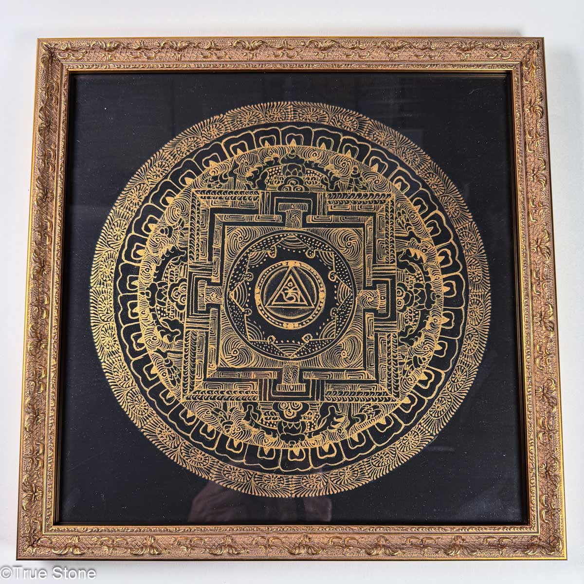 楽天市場】曼荼羅 タンカ チベット密教 曼荼羅の大きさは約30cm 額