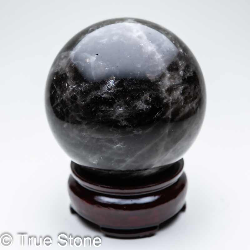 楽天市場】天然黒水晶モリオン 丸玉 スフィア 黒水晶 モリオン