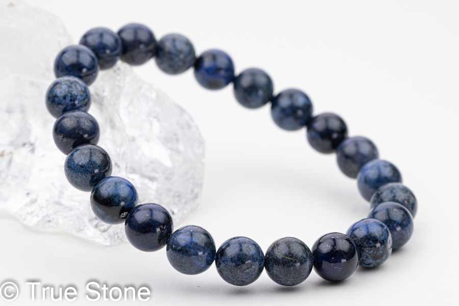 楽天市場】デュモルチェライトインクォーツ 6mm玉 ブレスレット 9.8g