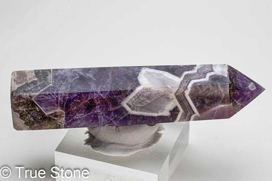 楽天市場】シェブロンアメジスト 六角柱 ホワイトクォーツ アメジスト