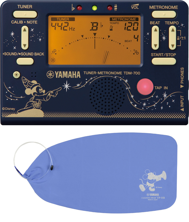 Yamaha Tdm 700dal2 ディズニーチューナーメトロノーム ヤマハ 楽器de元気 アリス