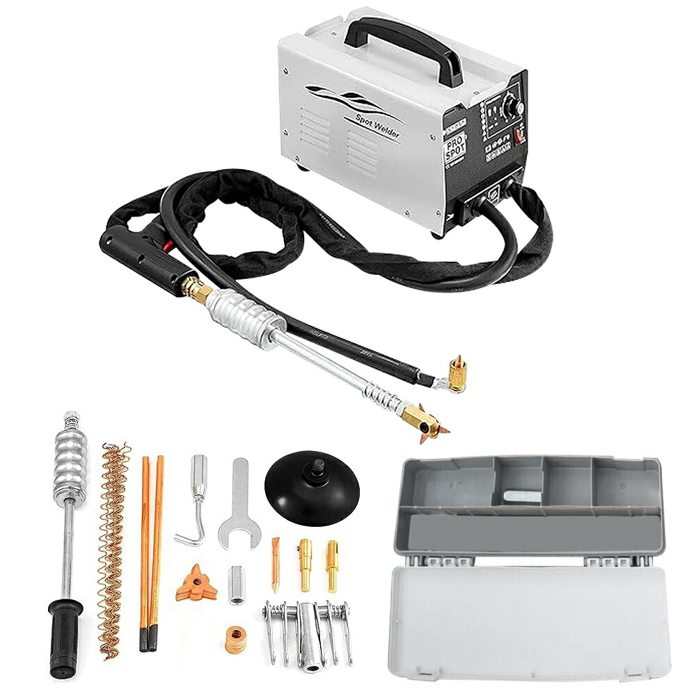 自動車板金修復用 スタッド溶接機 スポット溶接機 日本専用 100V (最大110V) 1セット|トラストナイン