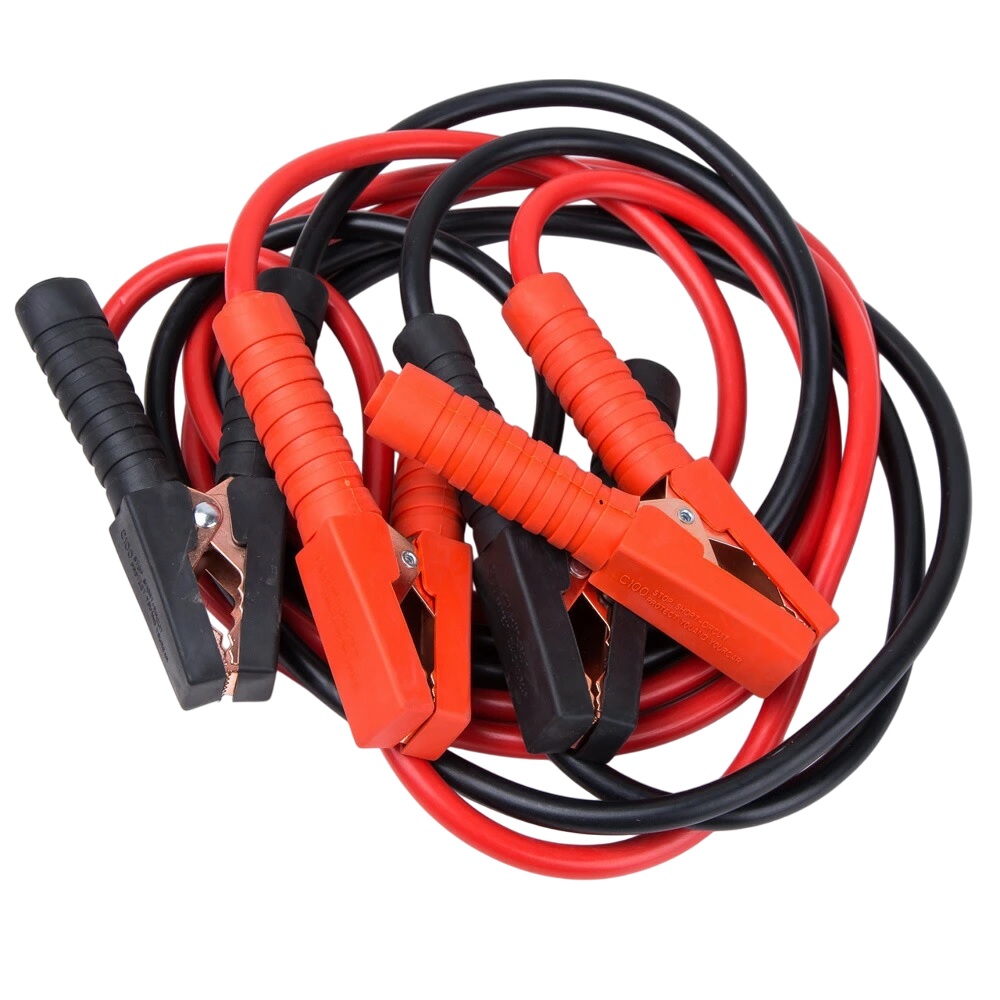 ★送料無料&新品即決★ブースターケーブル1200A ６Ｍ 収納袋付き 高安全性 高耐久性 12V・24V 自動車