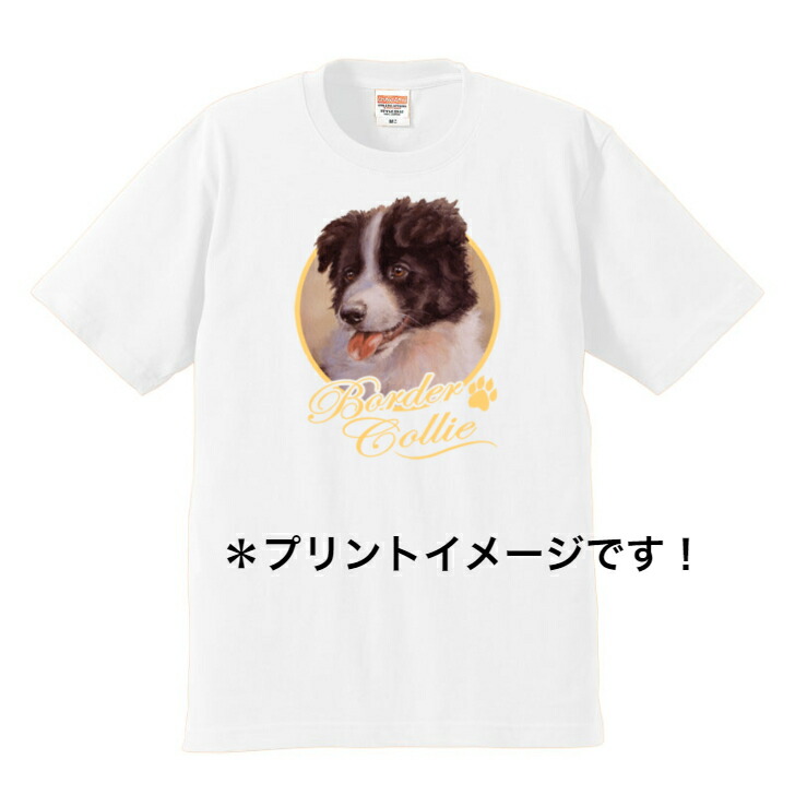 楽天市場】ボーダーコリー tシャツ 半袖 カットソー 丸首型